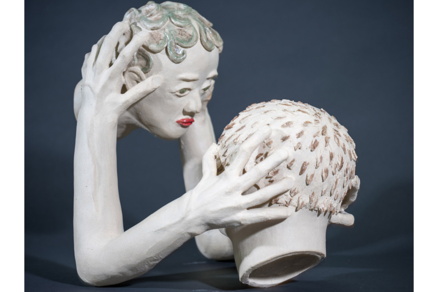 Gregor-Fauland-Liebe; Figurale Keramik; Keramikkunst